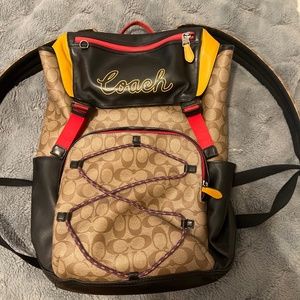 Unisex Coach Backpack
